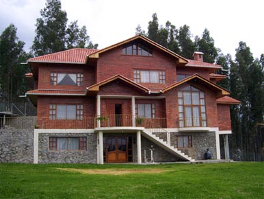 Front view of house