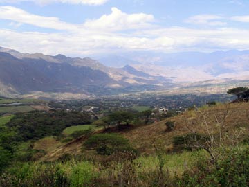 Example view from the top of Cataviña